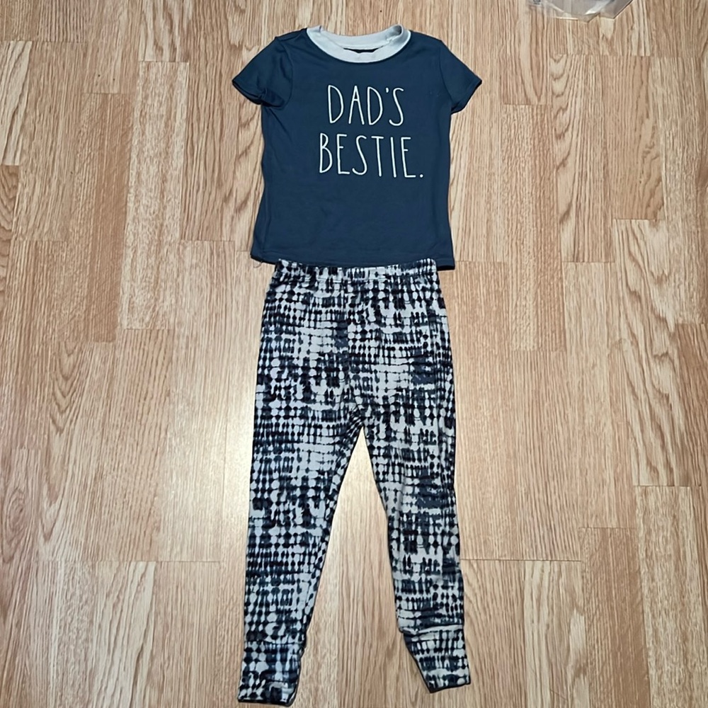 Rae Dunn Dads Bestie Pajamas Size 3t